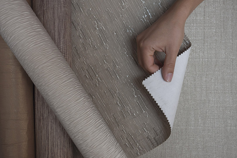 revêtement muraux en tissu